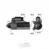 Motorino d'avviamento 220015