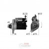Motorino d'avviamento 220659 versione A.