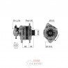Alternatore 210062 versione A.