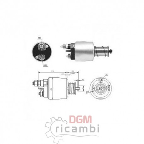 Elettromagnete, motore di avviamento 227059