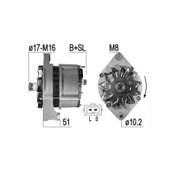 Alternatore 210003 versione A.